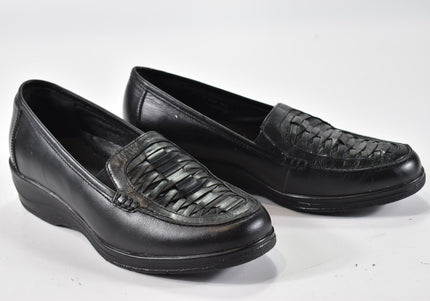 Medicus Damen Halbschuhe Slipper Ballerinas UK 4 Nr. 24-F 2147-Schuh-Gebraucht-secondhand