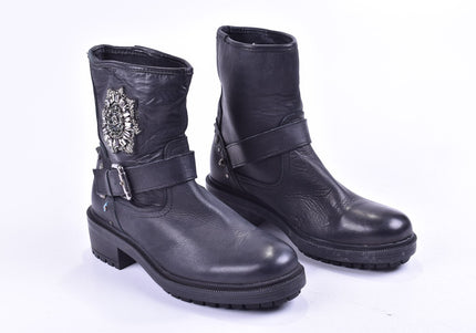 Alpe Woman Damen Stiefelette Boots EUR 38 Nr. 23-M 2574-Schuh-Gebraucht-secondhand