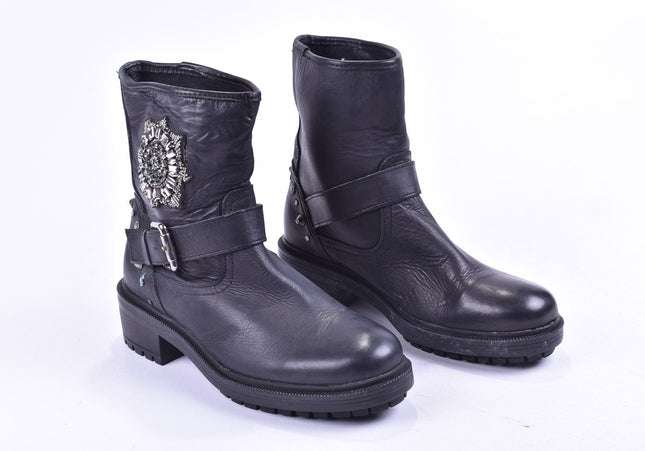 Alpe Woman Damen Stiefelette Boots EUR 38 Nr. 23-M 2574-Schuh-Gebraucht-secondhand