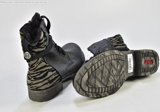 Rieker Damen Stiefelette Boots EUR 39 Nr. 25-B 822-gebrauchte Schuhe-Second hand-SchuhGebraucht