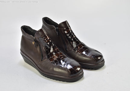 Rieker Damen Stiefelette Boots EUR 38 Nr. 25-B 823-gebrauchte Schuhe-Second hand-SchuhGebraucht