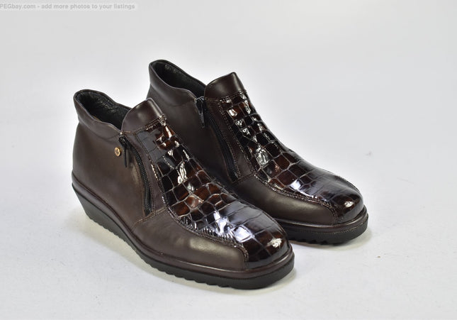 Rieker Damen Stiefelette Boots EUR 38 Nr. 25-B 823-gebrauchte Schuhe-Second hand-SchuhGebraucht