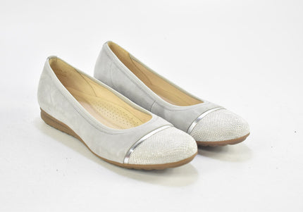 Gabor Damen Halbschuhe Slipper Ballerinas UK 4 Nr. 24-F 1357-Schuh-Gebraucht-secondhand