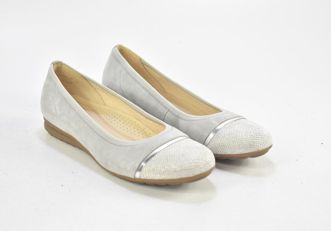 Gabor Damen Halbschuhe Slipper Ballerinas UK 4 Nr. 24-F 1357-Schuh-Gebraucht-secondhand
