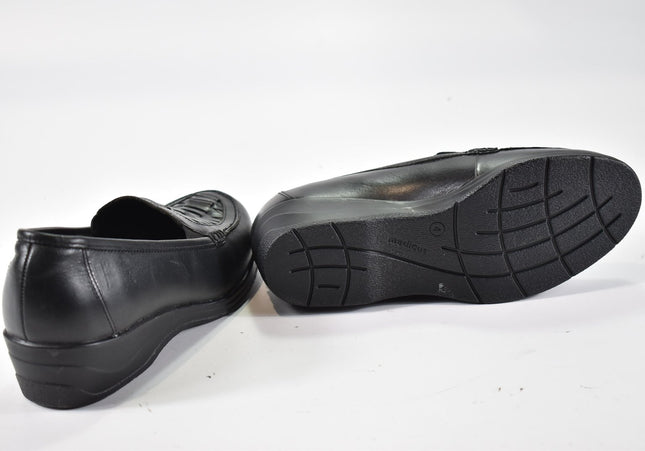 Medicus Damen Halbschuhe Slipper Ballerinas UK 4 Nr. 24-F 2147-Schuh-Gebraucht-secondhand