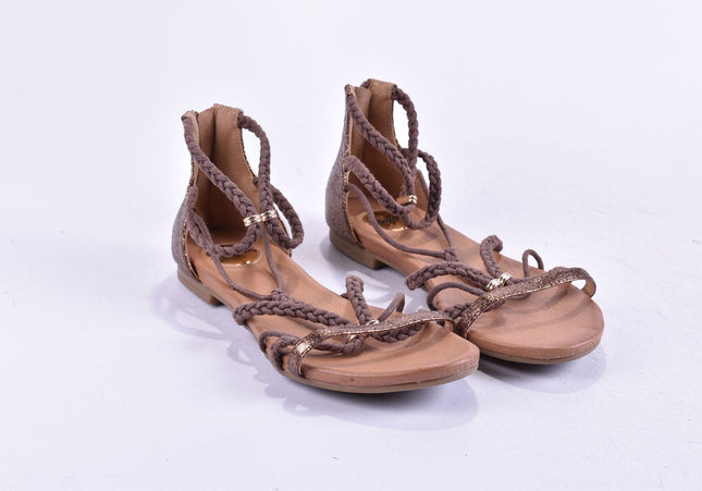 Buffalo Damen Sandale Sandalette EUR 37 Nr. 24-SD 3981-Schuh-Gebraucht-secondhand