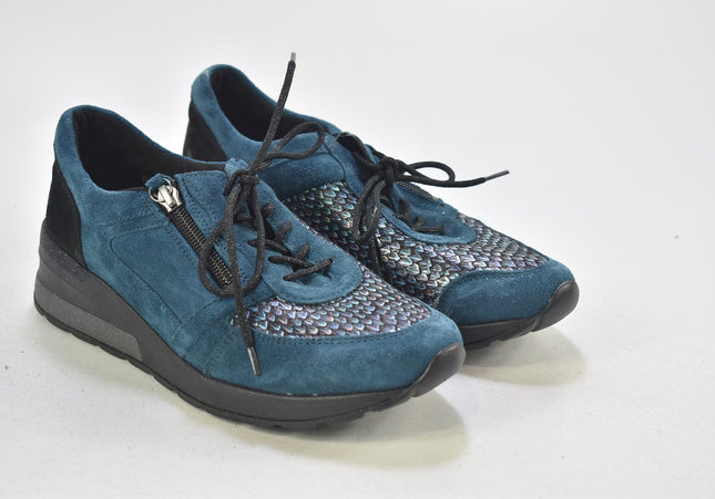 Waldläufer Damen Halbschuhe Freizeitschuhe UK 5 Nr. 24-T 1805-Schuh-Gebraucht-secondhand