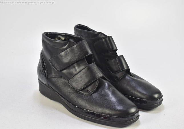 Waldläufer Damen Stiefelette Boots UK 9 Nr. 24-B 5391-Schuh-Gebraucht-secondhand