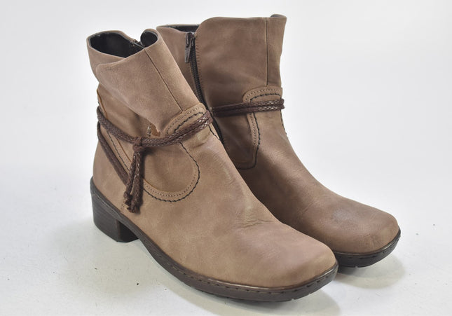 Jenny Damen Stiefelette Boots EUR 38,5 Nr. 24-B 3073-Schuh-Gebraucht-secondhand