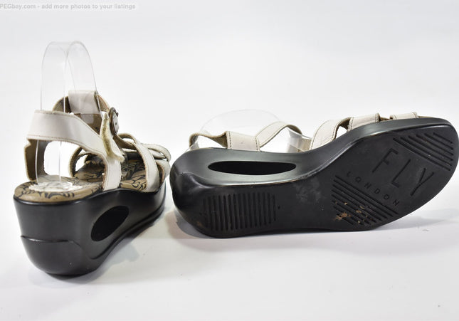 Fly London Damen Sandale Sandalette EUR 40 Nr. 25-S 1214-Schuh-Gebraucht-secondhand