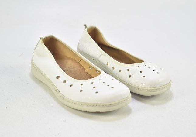 Helvesko Damen Halbschuhe Slipper Ballerinas EUR 36 Nr. 24-X 1143-Schuh-Gebraucht-secondhand