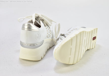 Rieker  Damen Halbschuhe Freizeitschuhe  EUR 39 Nr. 26-G 587
