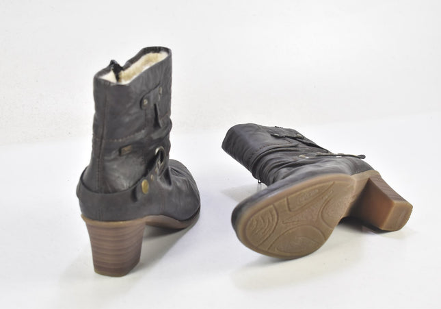 Rieker Damen Stiefelette Boots EUR 38 Nr. 24-J 1654-Schuh-Gebraucht-secondhand