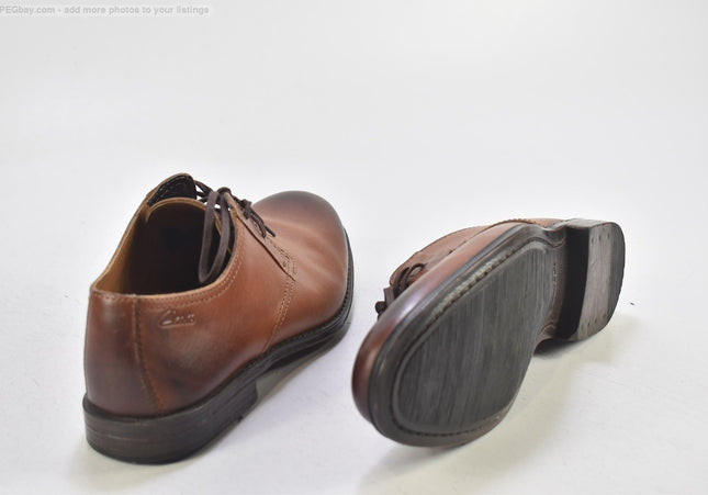 Clarks Herren Halbschuhe Freizeitschuhe EUR 41 Nr. 25-F 14-Schuh-Gebraucht-secondhand