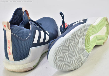 Adidas Crazyflight Herren Sportschuhe Sneaker EUR 48 2/3 Nr. 25-V 24-SchuhGebraucht