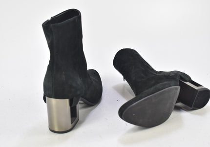 Vic Matié Damen Stiefelette Boots EUR 38,5 Nr. 24-A 2169-Schuh-Gebraucht-secondhand