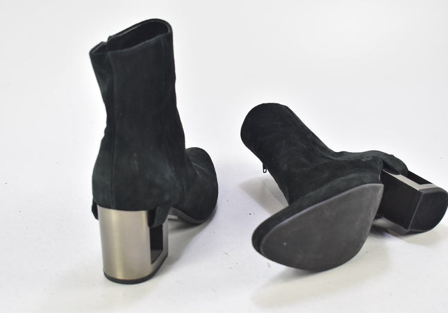 Vic Matié Damen Stiefelette Boots EUR 38,5 Nr. 24-A 2169-Schuh-Gebraucht-secondhand