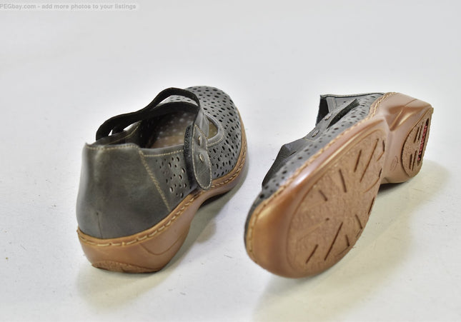 Rieker Damen Halbschuhe Slipper Ballerinas EUR 39 Nr. 25-Z 1228-SchuhGebraucht