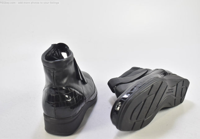 Waldläufer Damen Stiefelette Boots UK 9 Nr. 24-B 5391-Schuh-Gebraucht-secondhand