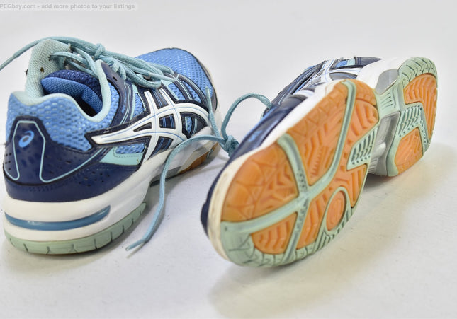 Asics Gel Rocket Damen Sportschuhe Sneaker EUR 39 Nr. 25-T 688-gebrauchte schuhe-second hand-SchuhGebraucht