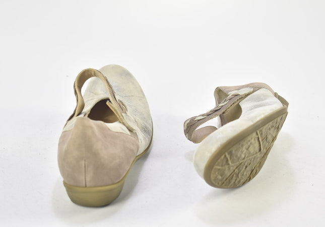 Durea Damen Halbschuhe Slipper Ballerinas UK 7 Nr. 24-J 3354-Schuh-Gebraucht-secondhand