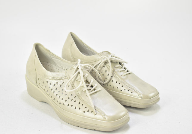 Waldläufer Damen Halbschuhe Freizeitschuhe UK 4,5 Nr. 24-P 1910-Schuh-Gebraucht-secondhand