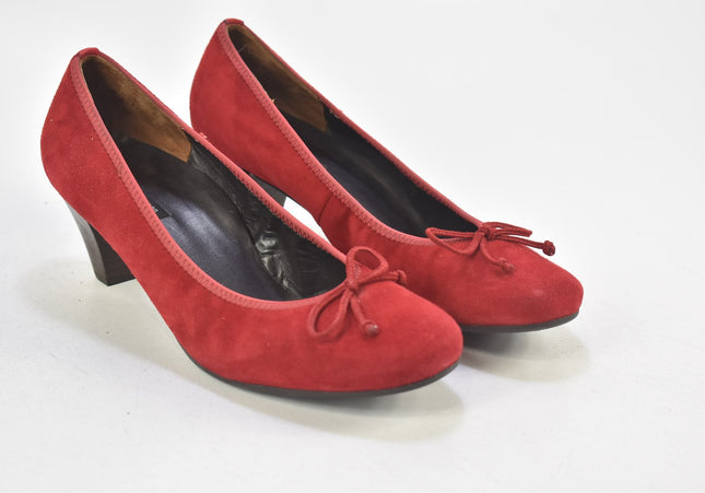 Paul Green Damen Pumps High Heels UK 7 Nr. 24-J 2774-Schuh-Gebraucht-secondhand