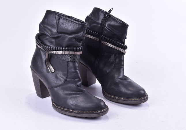 Rieker Damen Stiefelette Boots EUR 36 Nr. 24-F 516-Schuh-Gebraucht-secondhand