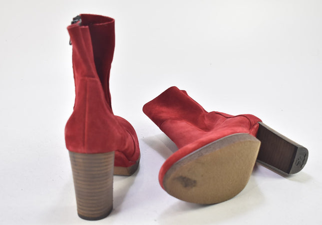 Paul Green Damen Stiefelette Boots UK 5 Nr. 24-U 2846-Schuh-Gebraucht-secondhand