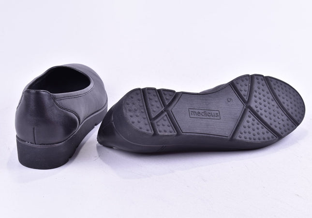 Medicus Damen Halbschuhe Slipper Ballerinas UK 5 Nr. 24-J 3148-Schuh-Gebraucht-secondhand