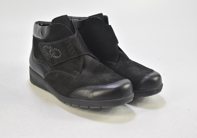 Waldläufer Damen Stiefelette Boots UK 5 Nr. 24-B 3268-Schuh-Gebraucht-secondhand