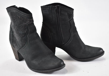 Tamaris Damen Stiefelette Boots EUR 37 Nr. 24-A 2491-Schuh-Gebraucht-secondhand