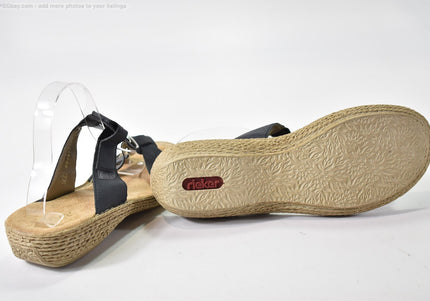 Rieker  Damen Sandale Pantolette  EUR 41 Nr. 26-S 1077