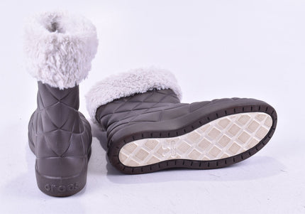 Crocs Damen Stiefelette Boots SL 23,5 cm Nr. 24-M 4546-Schuh-Gebraucht-secondhand