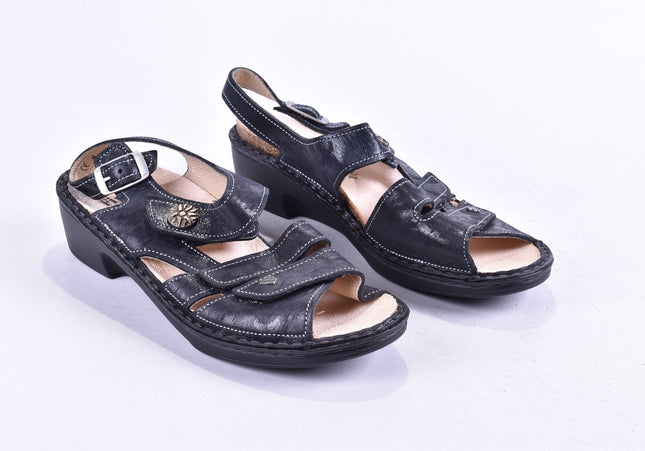 Finn Comfort Damen Sandale Sandalette UK 4 Nr. 24-SD 3984-Schuh-Gebraucht-secondhand