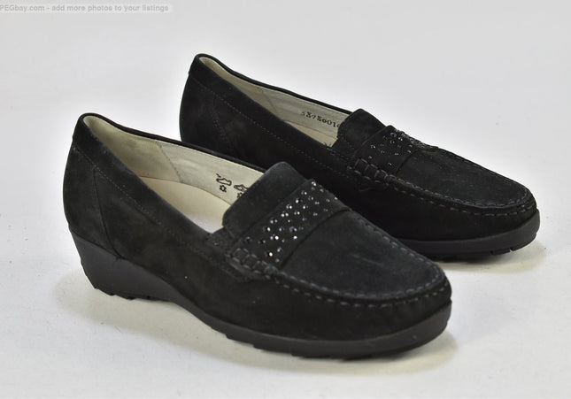 Waldläufer  Damen Halbschuhe Slipper Ballerinas  UK 4 Nr. 25-U 240