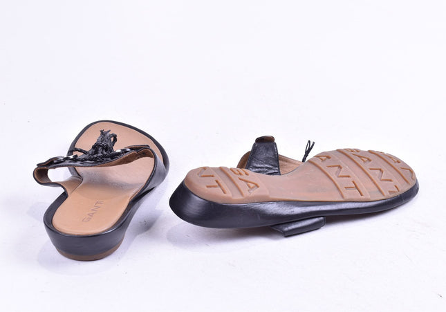 Gant Damen Sandale Pantolette UK 4,5 Nr. 24-SD 2305-Schuh-Gebraucht-secondhand