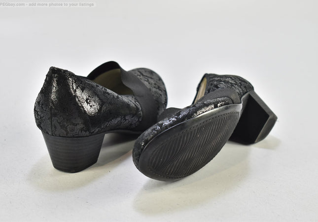 Waldläufer  Damen Pumps High Heels  UK 5,5 Nr. 26-J 1126