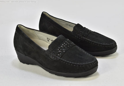 Waldläufer  Damen Halbschuhe Slipper Ballerinas  UK 4 Nr. 25-U 240
