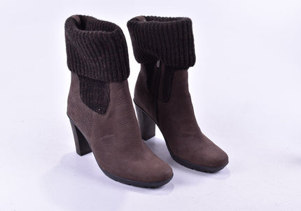 Marc O´Polo Damen Stiefelette Boots UK 4 Nr. 24-M 3250-Schuh-Gebraucht-secondhand