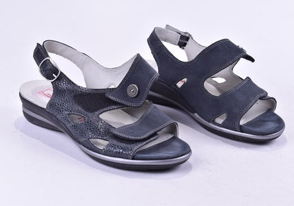 Medicus Damen Sandale Sandalette UK 5 Nr. 24-SD 851-Schuh-Gebraucht-secondhand