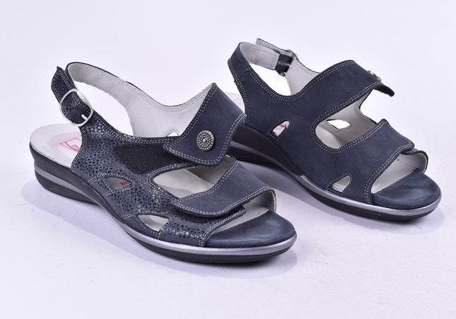 Medicus Damen Sandale Sandalette UK 5 Nr. 24-SD 851-Schuh-Gebraucht-secondhand