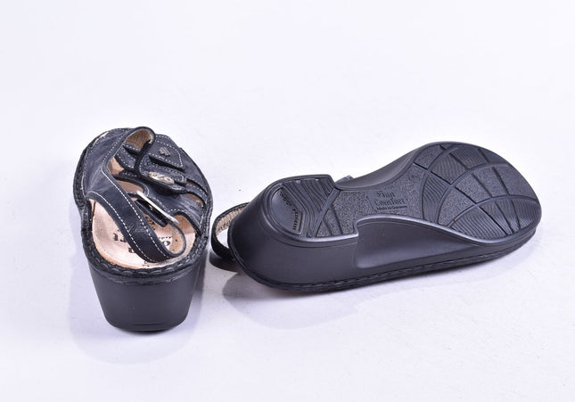 Finn Comfort Damen Sandale Sandalette UK 4 Nr. 24-SD 3984-Schuh-Gebraucht-secondhand