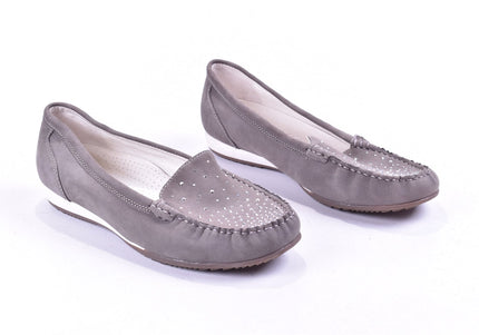 Medicus Damen Halbschuhe Slipper Ballerinas UK 5,5 Nr. 23-F 1448-Schuh-Gebraucht-secondhand