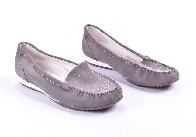Medicus Damen Halbschuhe Slipper Ballerinas UK 5,5 Nr. 23-F 1448-Schuh-Gebraucht-secondhand