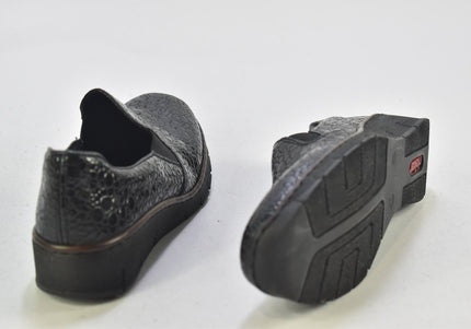 Rieker Damen Halbschuhe Slipper Ballerinas EUR 37 Nr. 24-T 1140-Schuh-Gebraucht-secondhand