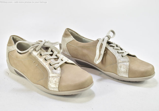 Waldläufer Damen Halbschuhe Freizeitschuhe UK 7,5 Nr. 25-M 3121-Schuh-Gebraucht-secondhand
