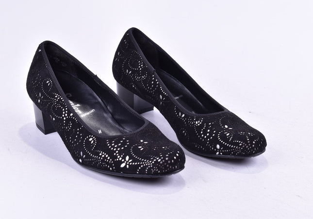 Semler Damen Pumps High Heels UK 4 Nr. 24-J 3151-Schuh-Gebraucht-secondhand