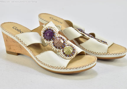 Gabor  Damen Sandale Pantolette  UK 6 Nr. 25-S 4187