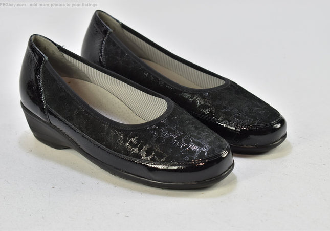 Medicus Damen Halbschuhe Slipper Ballerinas UK 4,5 Nr. 25-Z 1232-SchuhGebraucht